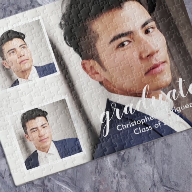 Modern 3 Foto Examen Pussel (Skapare uppladdad)