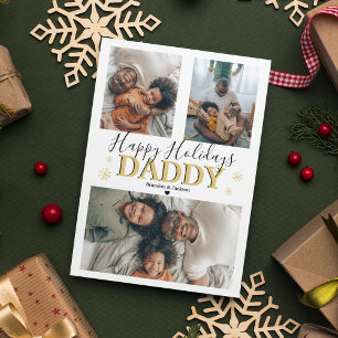 Modern 3-fotosamling   Jul Julkort