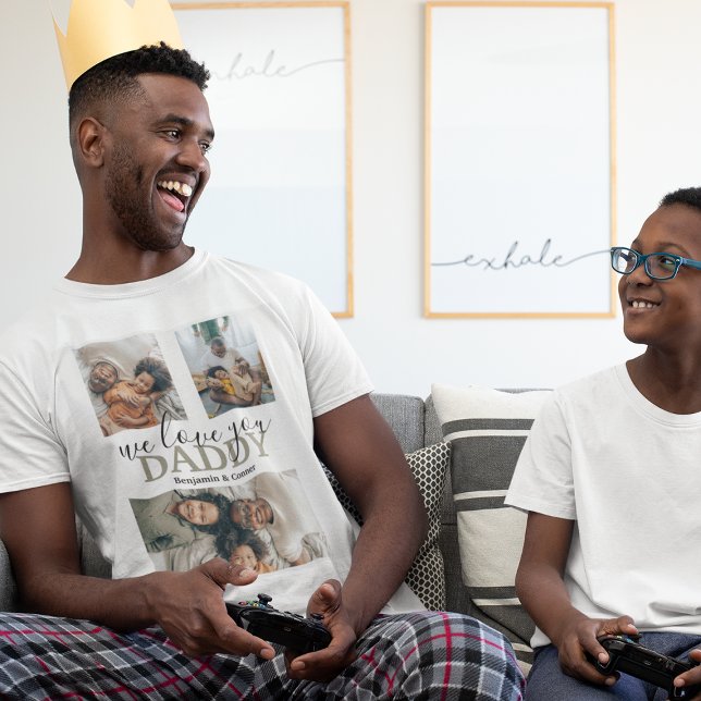 Modern 3-fotosamling t shirt (Skapare uppladdad)