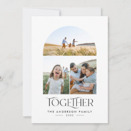 Modern 3-ljusbåge tillsammans typografi