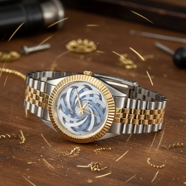 Modern 3D Abstrakt Ur Armbandsur (Skapare uppladdad)