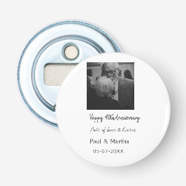 Modern 40-årsjubileum för lycklig lägger till namn flasköppnare