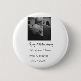 Modern 40-årsjubileum för lycklig lägger till namn knapp