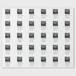 Modern 40-årsjubileum för lycklig lägger till namn presentpapper