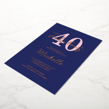 Modern 40 och fantastisk 40-årsfest