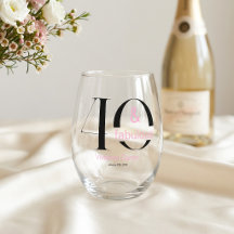Modern 40 och fantastisk rosa 40-årsfest