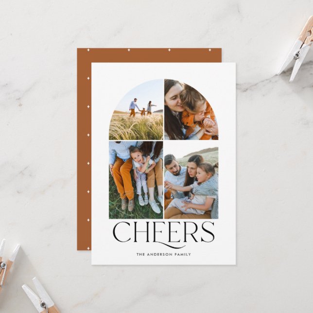 Modern 4-foto för multifotorestojul (Fram/Back In Situ)