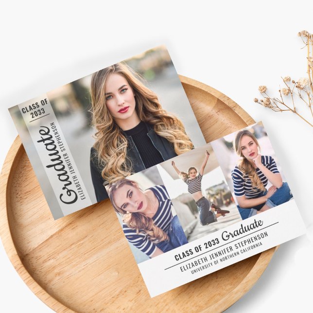 Modern 4-fotokollage studenten överlägg enkel meddelande (Skapare uppladdad)