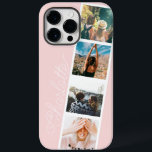 Modern 4-fotostödrastersamverkan namn på  rosa<br><div class="desc">Modern 4-fotostödrastersamverkan namn på  rosa med en fotobågsortering i stil</div>