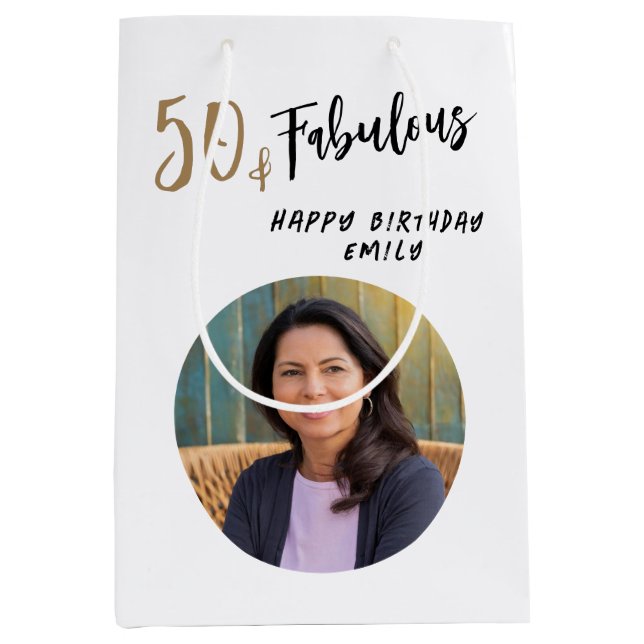 Modern 50 och Fabulöst foto 50:e födelsedagen (Framsidan)
