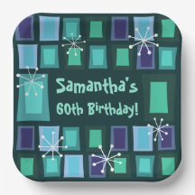 Modern 60:e födelsedag i mitten av århundradet