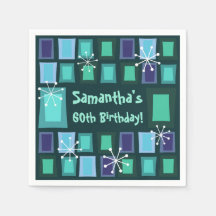 Modern 60:e födelsedag i mitten av århundradet