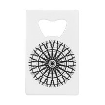 MODERN _A kaleidoscope RO CIRCLE _FÄRG _BLACK