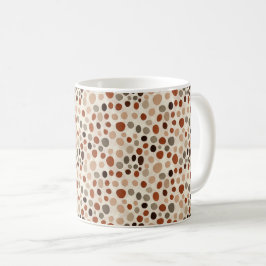Modern Abstract Dot Pattern Mug Kaffemugg