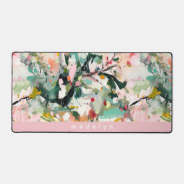 Modern Abstract Floral Botanical Personalized