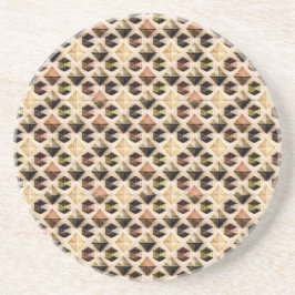 Modern abstract geometric digital pattern 58 underlägg