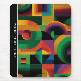 Modern Abstract Geometric Vibrant Energetic Shapes Musmatta