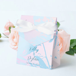 Modern Abstract Pastel Wedding Presentaskar