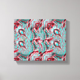 Modern abstract pattern 1186 - Canvas Print