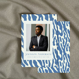 Modern abstract Pattern graduation announcement  Inbjudningar