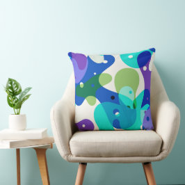 Modern abstract pattern kudde