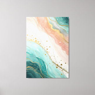 Modern Abstract Watercolor Wall Art Canvastryck