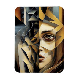 Modern Abstractions Magnet