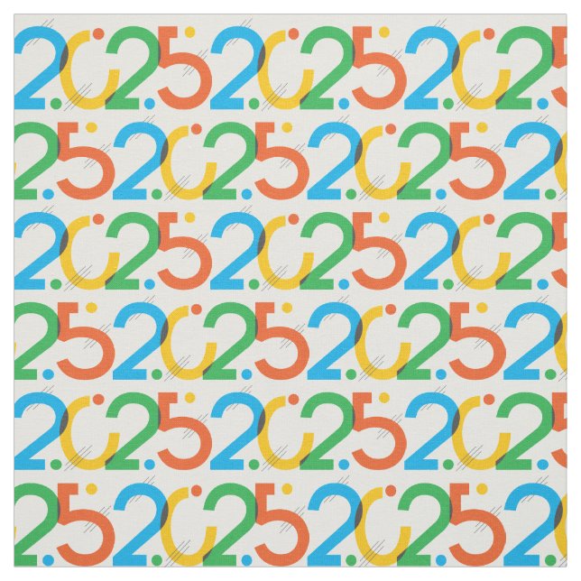 Modern Abstrakt 2025 Tyg (Provkarta)