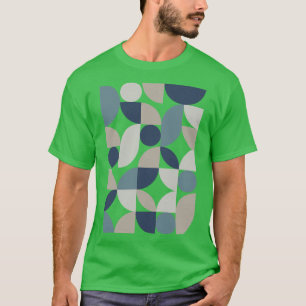 Modern Abstrakt 26 Grått i marinen i mitten av årh T Shirt