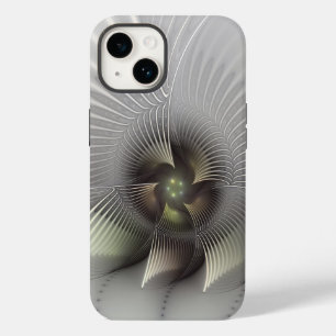 Modern Abstrakt 3D Form Fraktal Konst