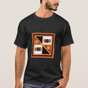 Modern abstrakt afrikansk konst t shirt