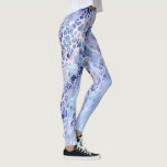 Modern Abstrakt Akrylfärg Leggings<br><div class="desc">Den här moderna designen har en abstrakt lila,  vit och blå mönster. #modern #abstrakt #struktur ##texturerad #måll#mönster #akryl#designer #trending #trendig #stil #snyggt #mode ##mode #girly #lila #lilac #lavender #blått #turkos #vita #leggings #beklädnad #beklädnad #kvinnor</div>