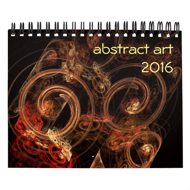 Modern Abstrakt Art 2016 Kalender (Omslag)