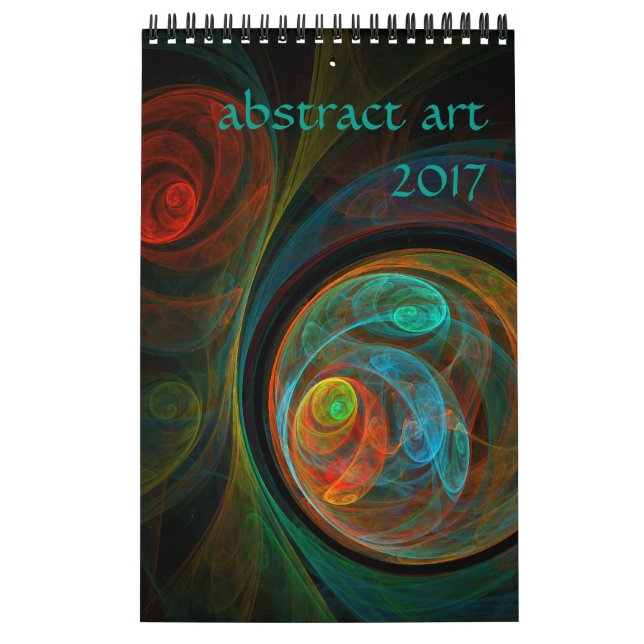 Modern Abstrakt Art 2017 Kalender (Omslag)