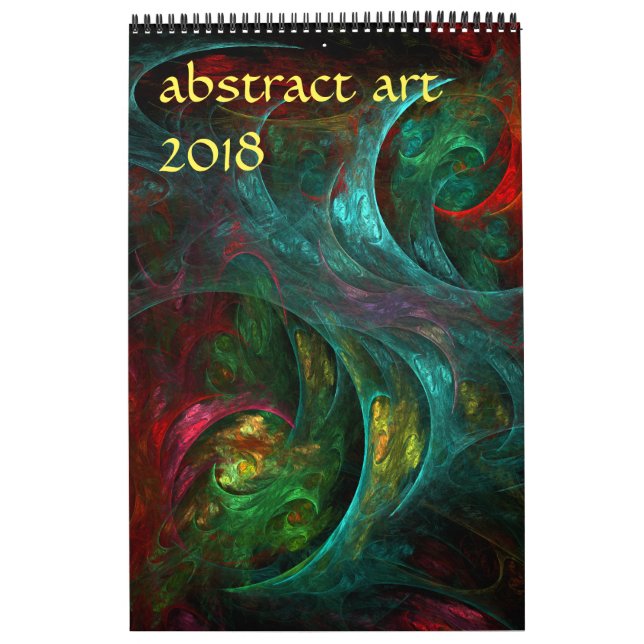 Modern Abstrakt Art 2018 Kalender (Omslag)