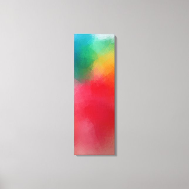 Modern Abstrakt Art Colorful Elegant-mall Canvastryck (Framsida)