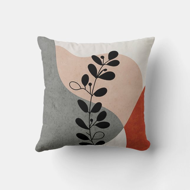 Modern Abstrakt Art Dekorativ kudde (Baksida)