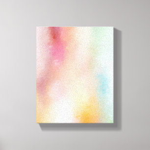Modern Abstrakt Art Elegant Rosa Red Gult Blue Canvastryck