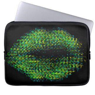 Modern Abstrakt Art Läppar #12 Laptop Fodral