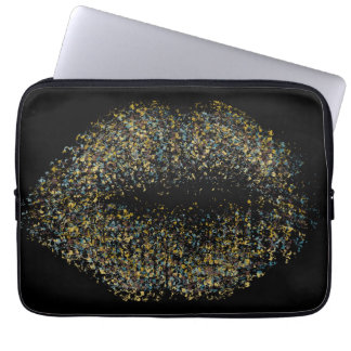 Modern Abstrakt Art Läppar #16 Laptop Fodral