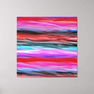 Modern Abstrakt Art-målning 5 för flera Färger Canvastryck