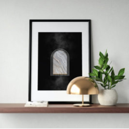 Modern Abstrakt Art medelårhundradets minimalistis Poster