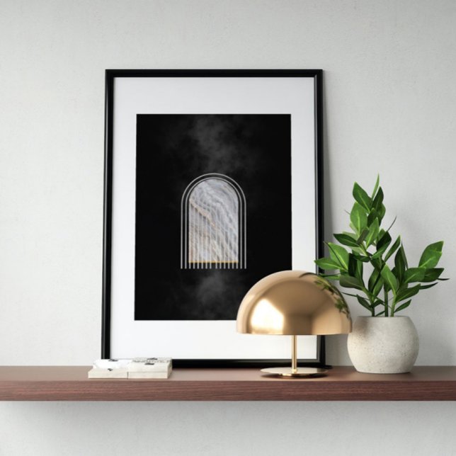 Modern Abstrakt Art medelårhundradets minimalistis Poster (Skapare uppladdad)