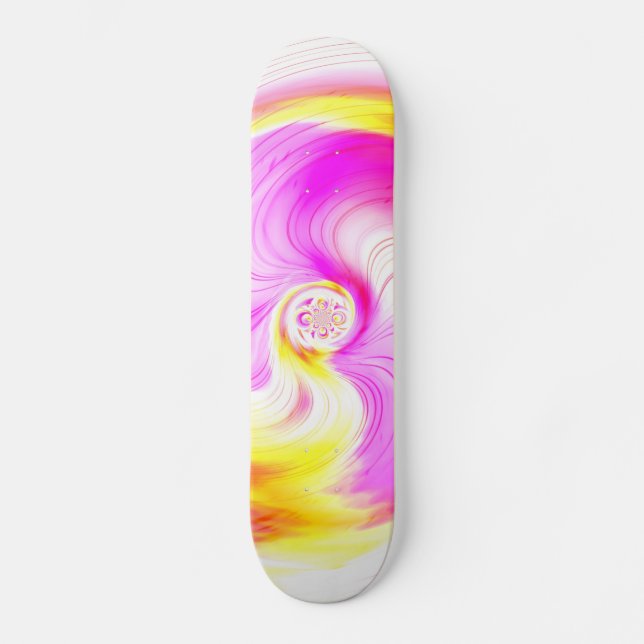 Modern Abstrakt Art Mini Skateboard Bräda 18,7 Cm (Framsida)