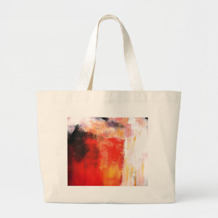 Modern Abstrakt Art - Minimalistisk konst Jumbo Tygkasse