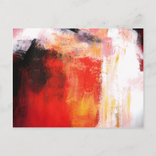 Modern Abstrakt Art - Minimalistisk konst Vykort