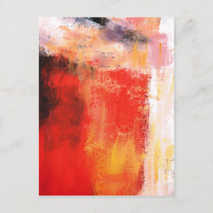 Modern Abstrakt Art - Minimalistisk konst Vykort