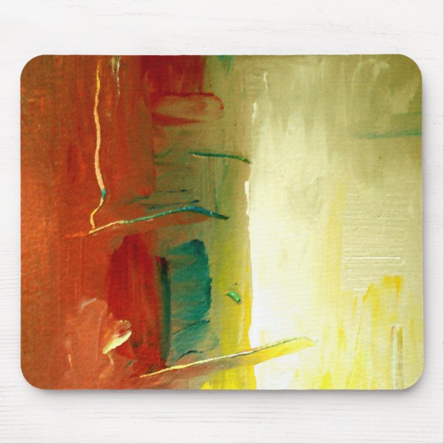 Modern Abstrakt Art Mousepad Musmatta (Framsidan)