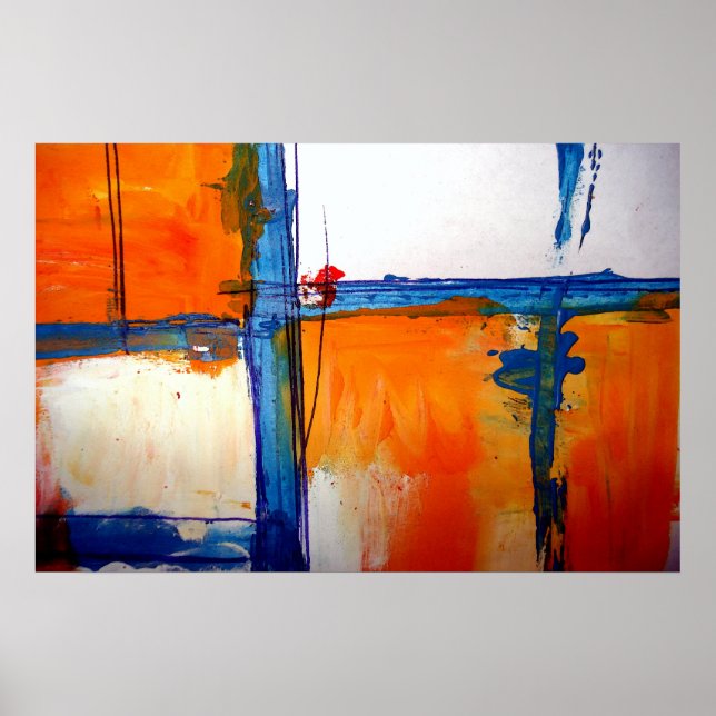 Modern Abstrakt Art Poster (Framsidan)