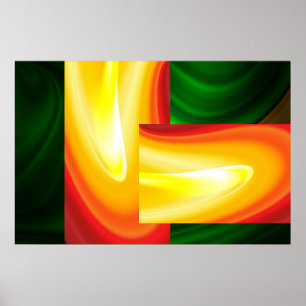 Modern Abstrakt Art Poster - Digital Art